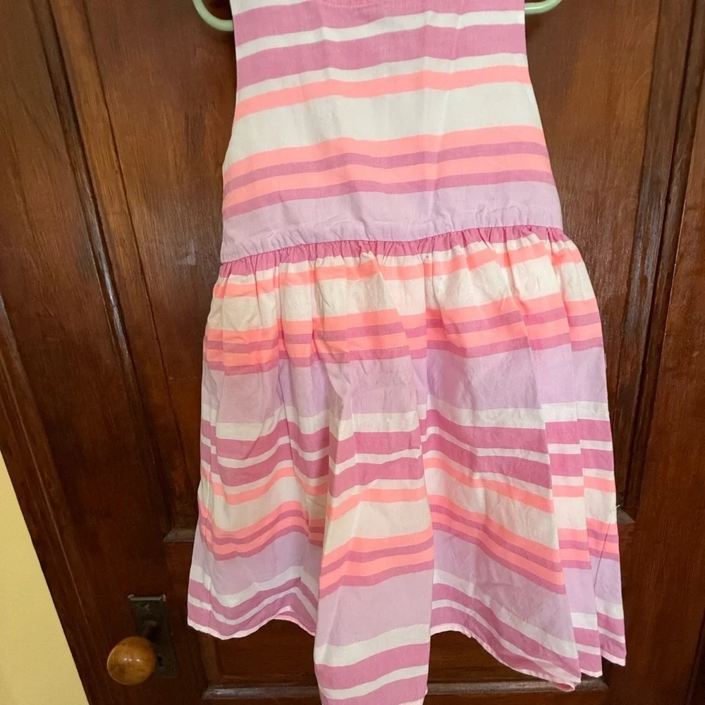 OshKosh B'gosh Pink and Purple Striped Spring Dress